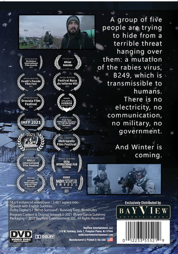The Winter Hunger - Back Panel - 