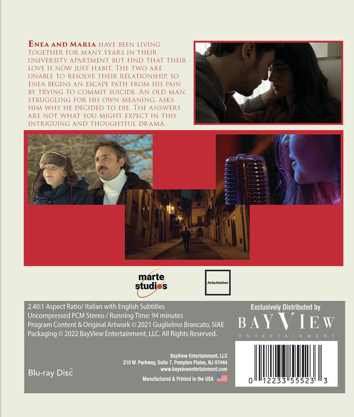 Semaforo Rosso (Red Traffic Light) Blu-Ray - Back Panel - 