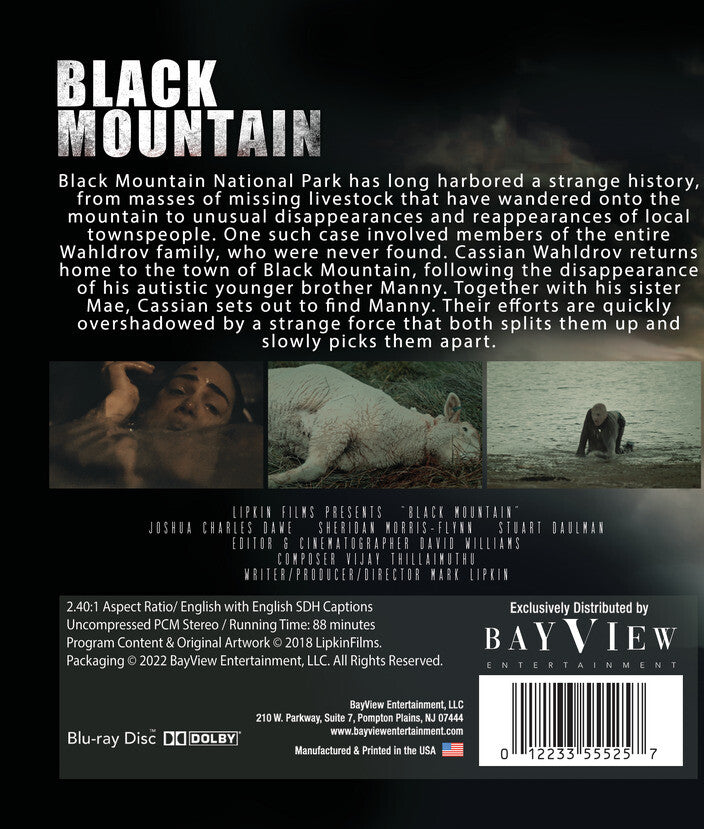 Black Mountain [Blu-ray] - Back Panel - 