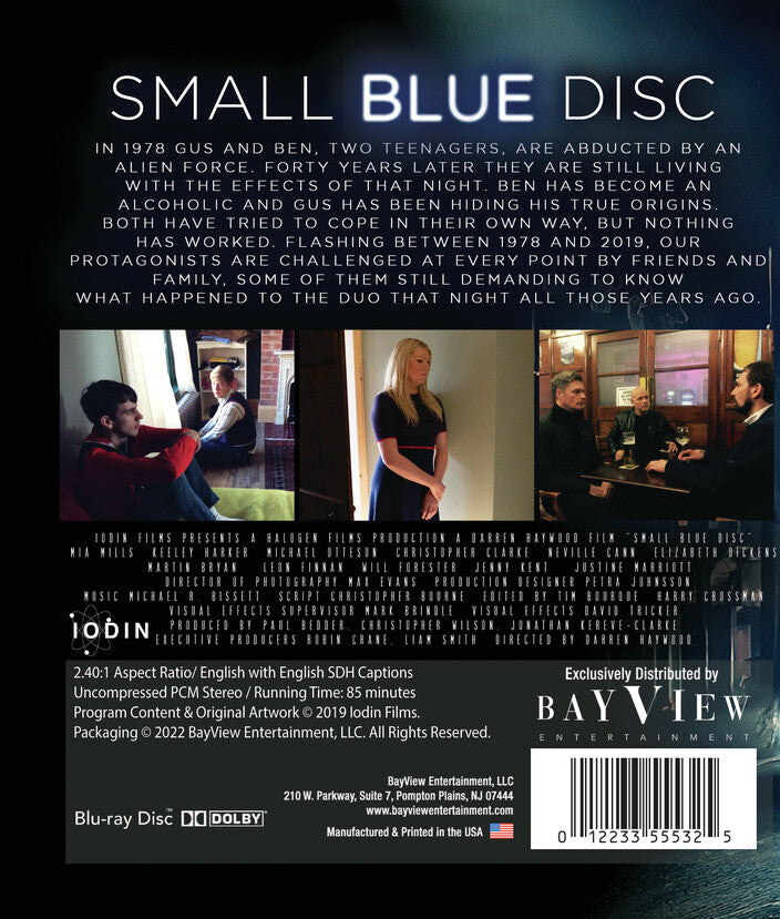Small Blue Disc [Blu-ray] - Back Panel - 