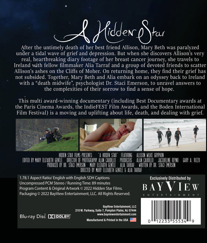 A Hidden Star [Blu-ray] - Back Panel - 