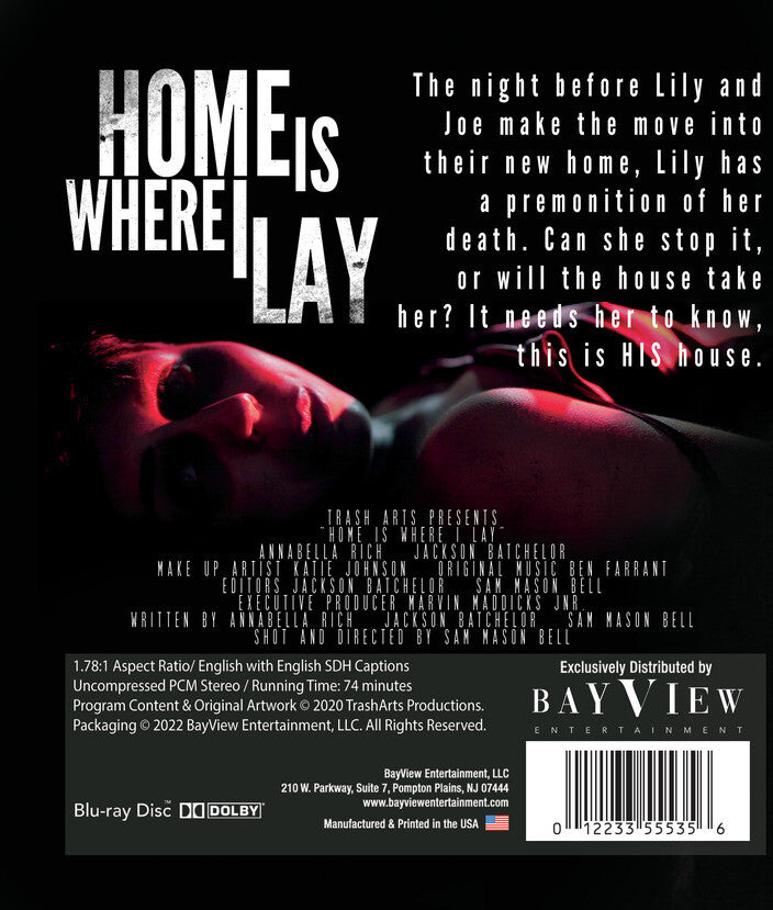 Home is Where I Lay [Blu-ray] - Back Panel - 