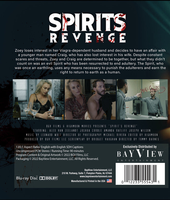 Spirit's Revenge [Blu-ray] - Back Panel - 