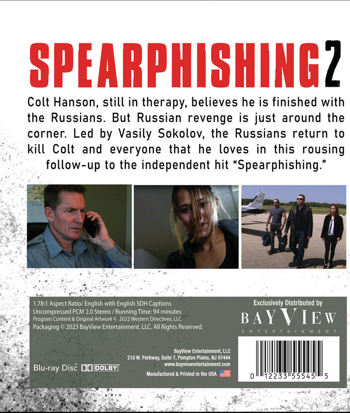 Spearphishing 2 [Blu-ray] - Back Panel - 