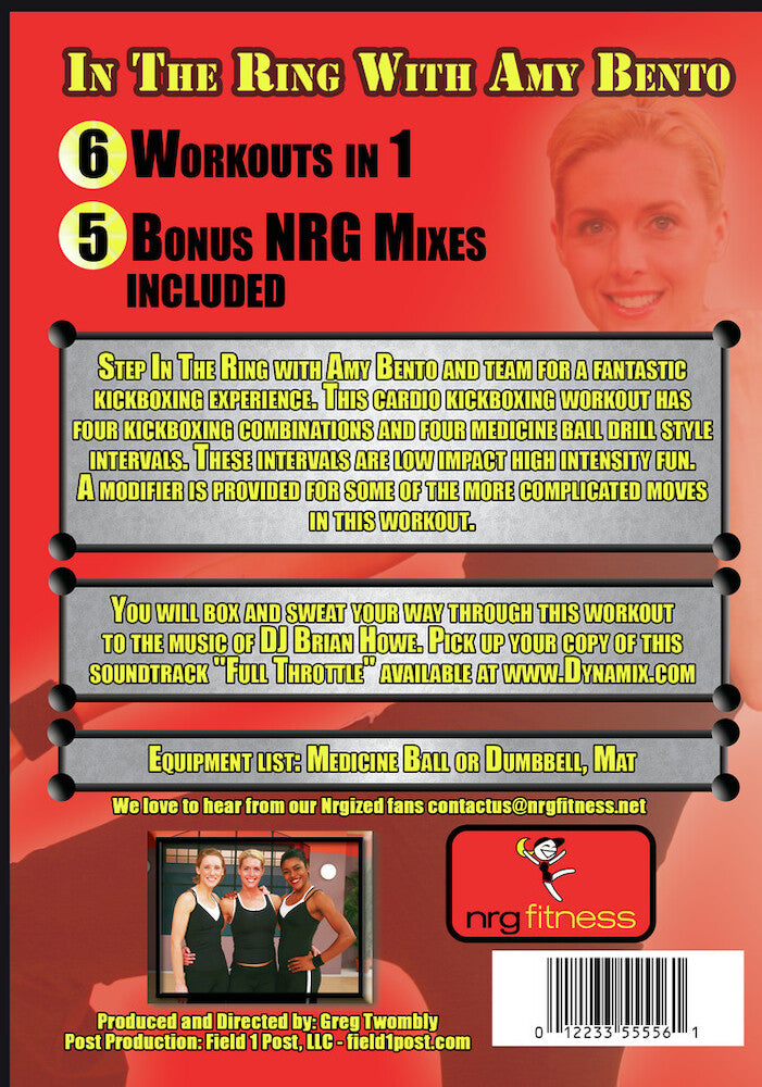 Amy Bento: In the Ring - Back Panel - 