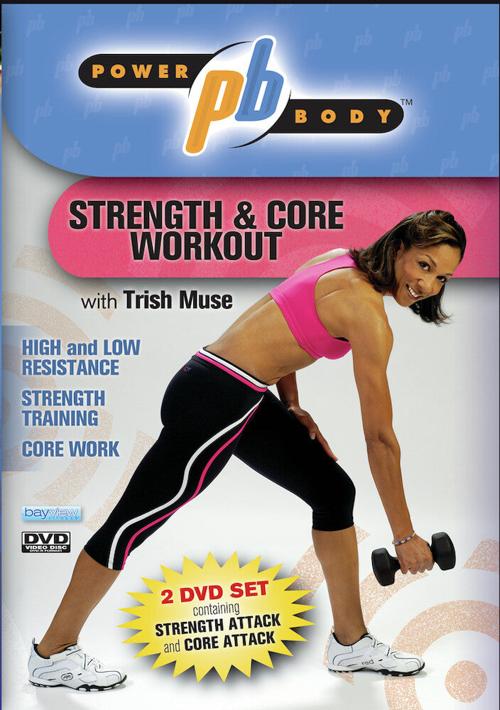 Powerbody: Strength and Core Workout 2 DVD set with Trish Muse - 