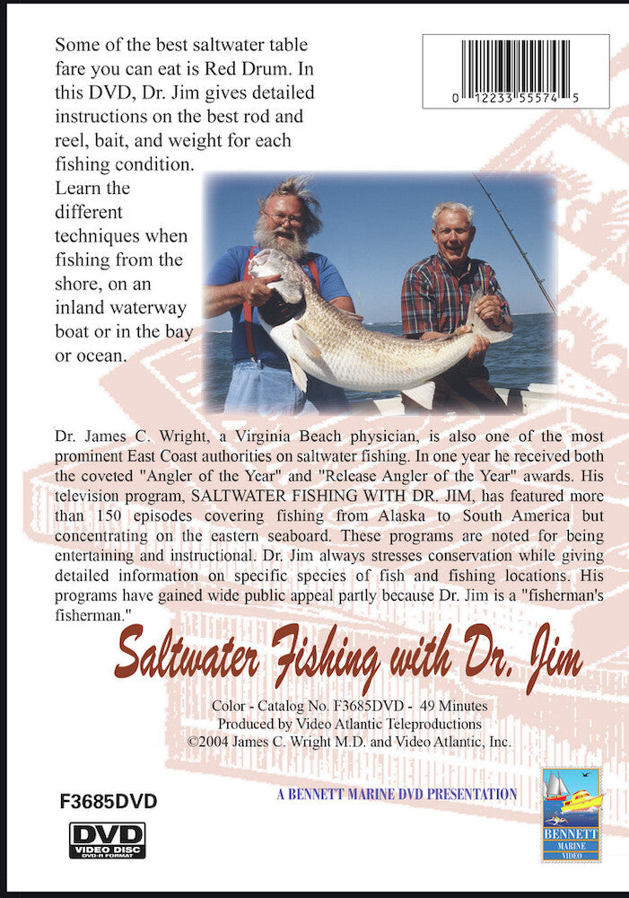How To Catch Red Drum - Back Panel - 