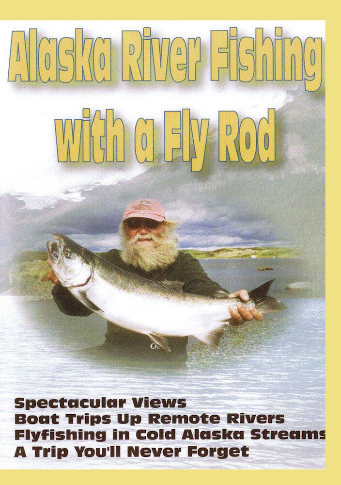 Alaska River Fishing With Fly Rod - 