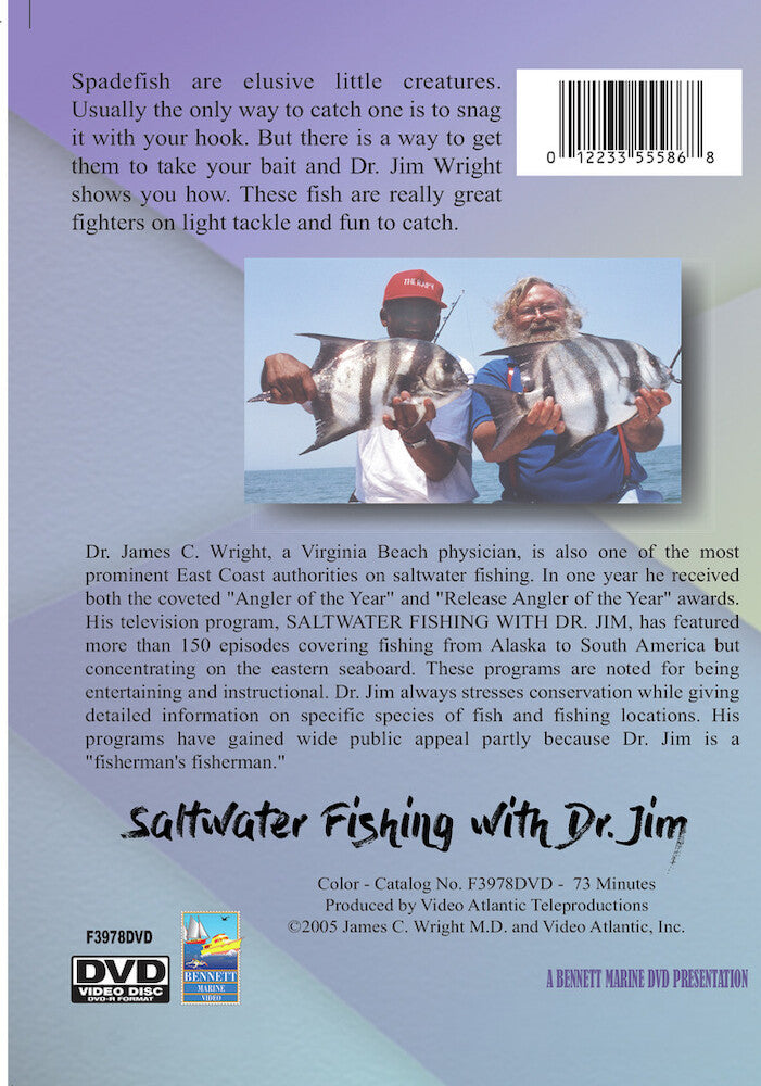 How To Catch Spadefish & How To Catch Black Sea Bass - Back Panel - 