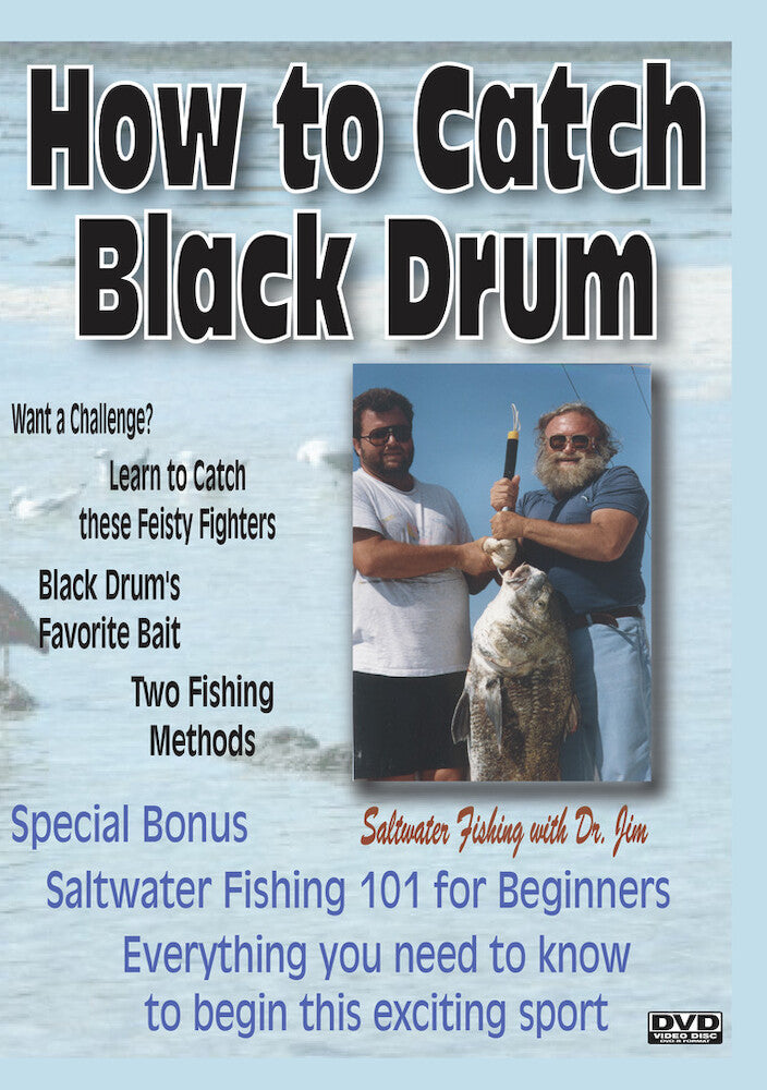 How To Catch Black Drum & Fishing 101 For Beginners - 