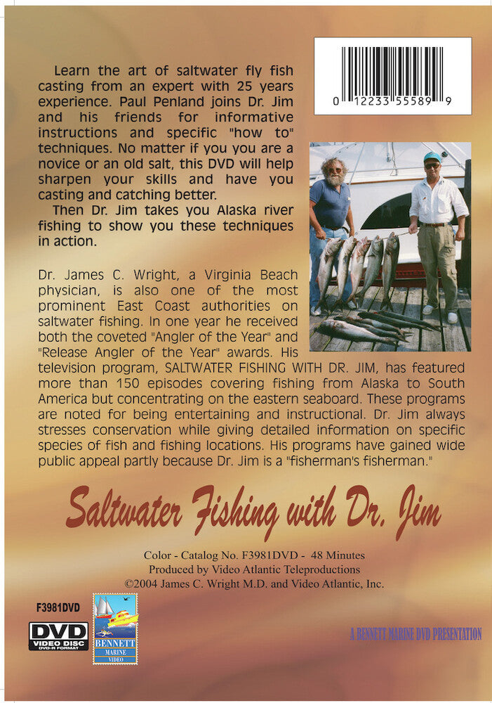 Saltwater Flyfishing: Learn New Techniques - Back Panel - 