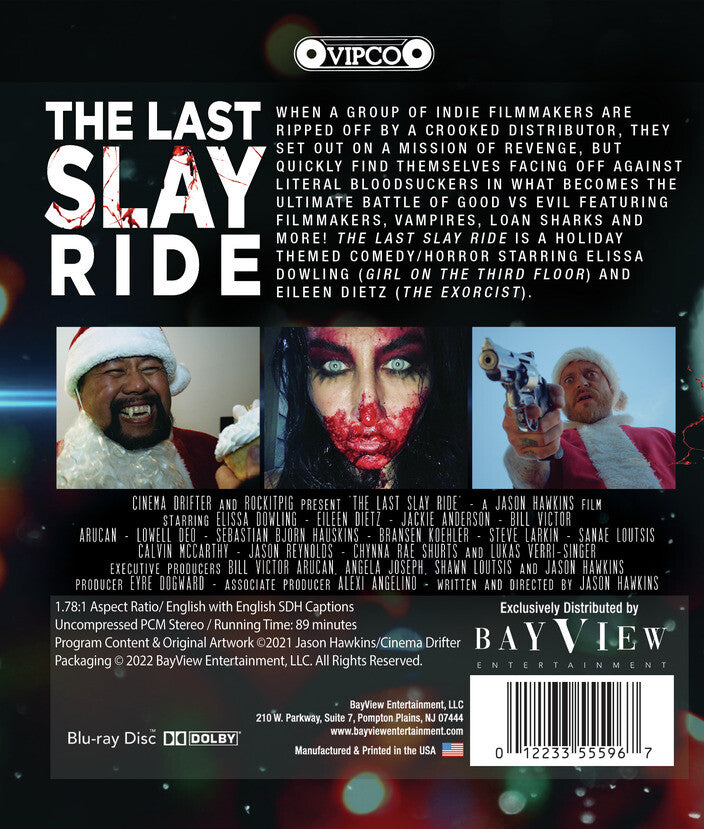 Last Slay Ride, The [Blu-ray] - Back Panel - 