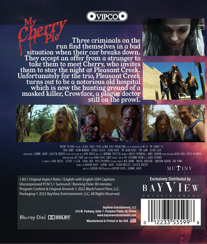 My Cherry Pie [Blu-ray] - Back Panel - 