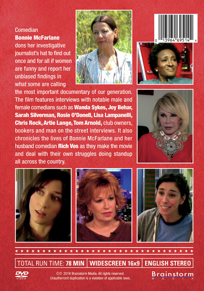 women aren't funny - Back Panel - DVD