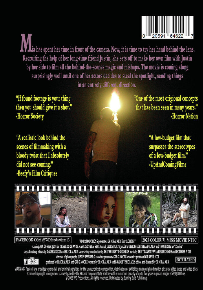 action! - Back Panel - DVD