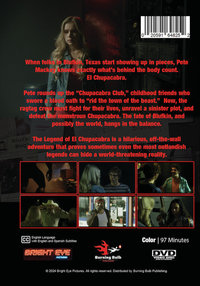 The Legend of El Chupacabra - Back Panel - 