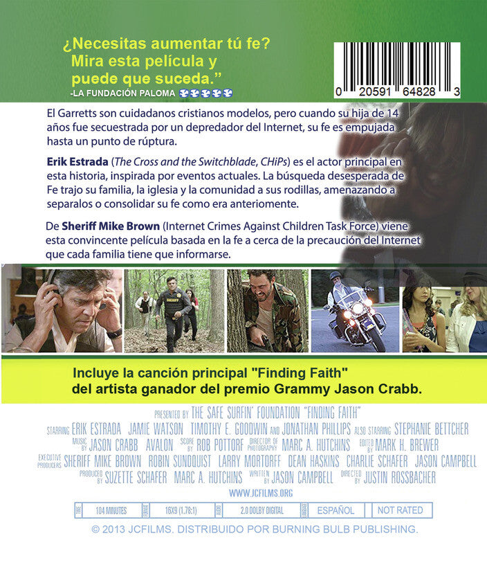 La Busqueda De Fe - Back Panel - 