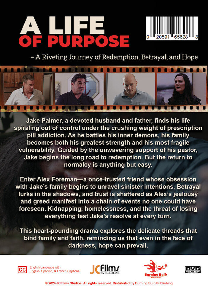 a life of purpose - Back Panel - DVD
