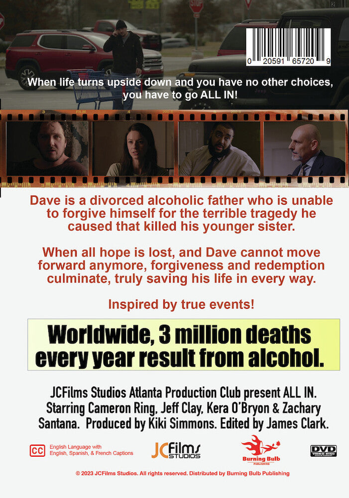 all in - Back Panel - DVD