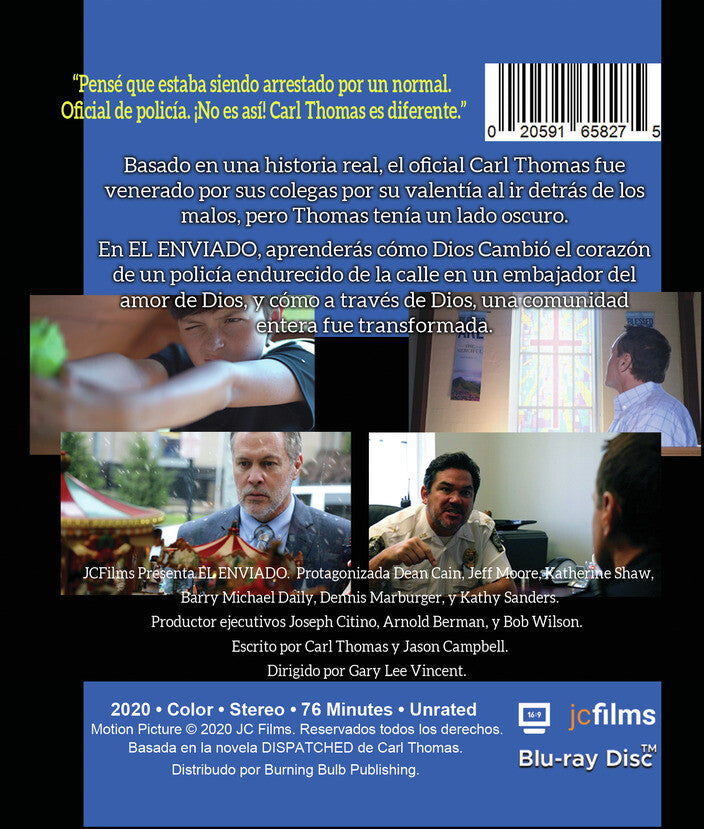 El Enviado - Back Panel - 