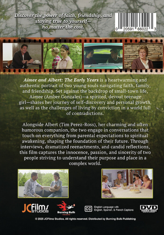 aimee and albert: the early years - Back Panel - DVD