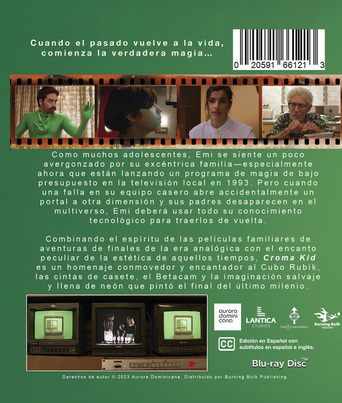 croma kid - Back Panel - Blu-ray