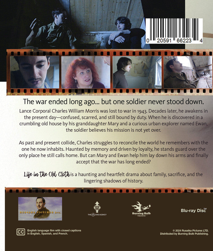 life in the old cloth - Back Panel - Blu-ray