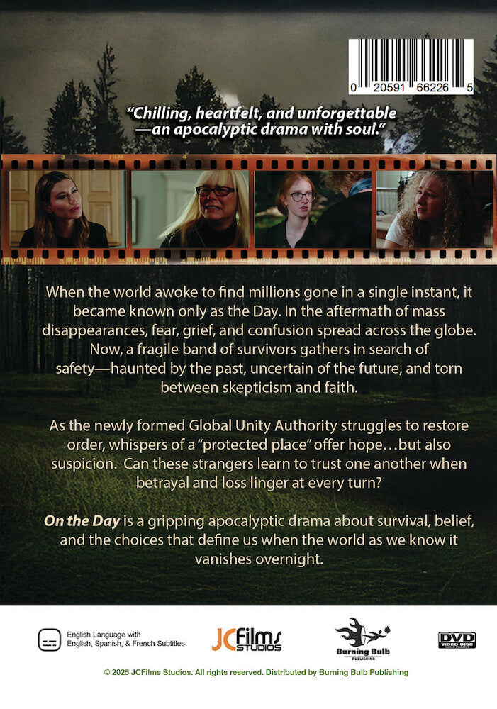 on the day - Back Panel - DVD