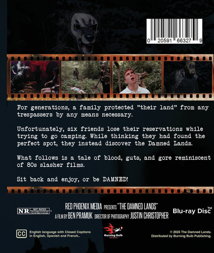 The Damned Lands - Back Panel - 