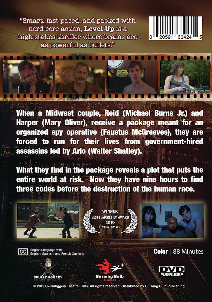 Level Up - Back Panel - 