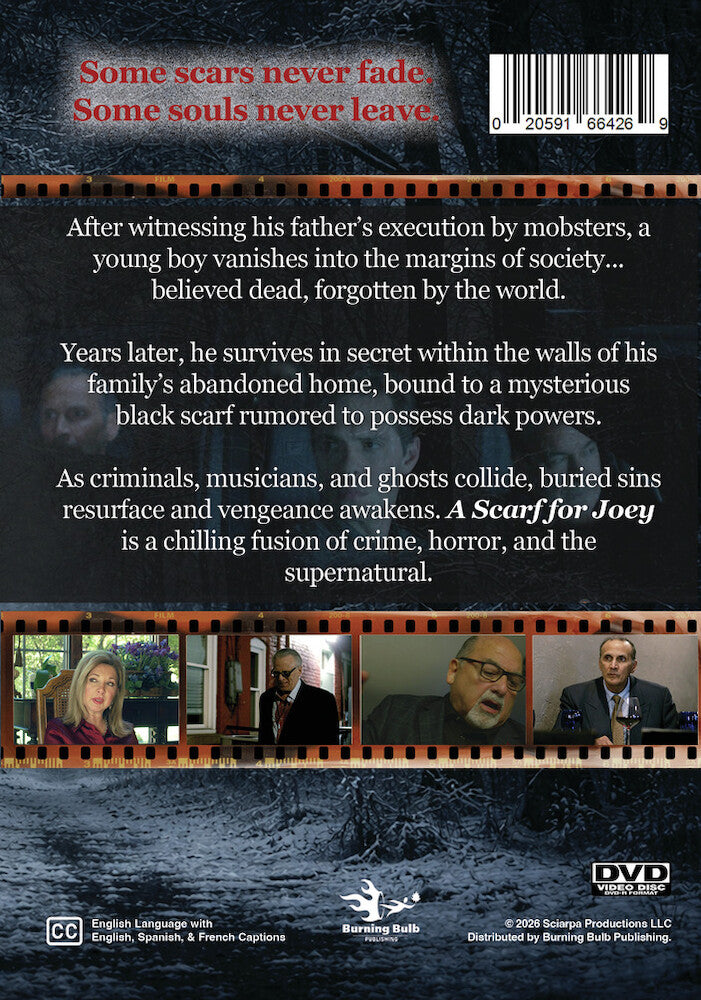 A Scarf For Joey - Back Panel - 