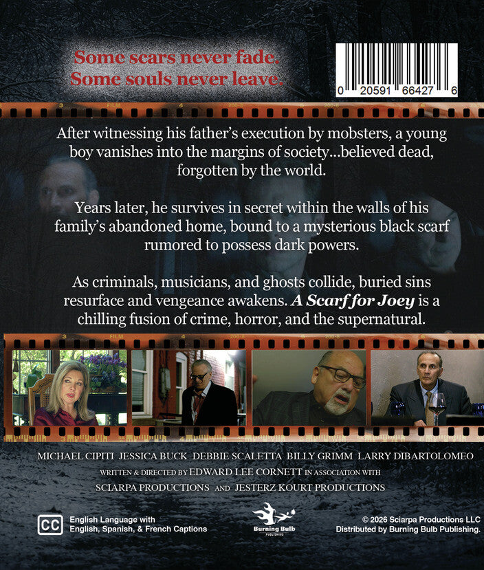 A Scarf For Joey - Back Panel - 