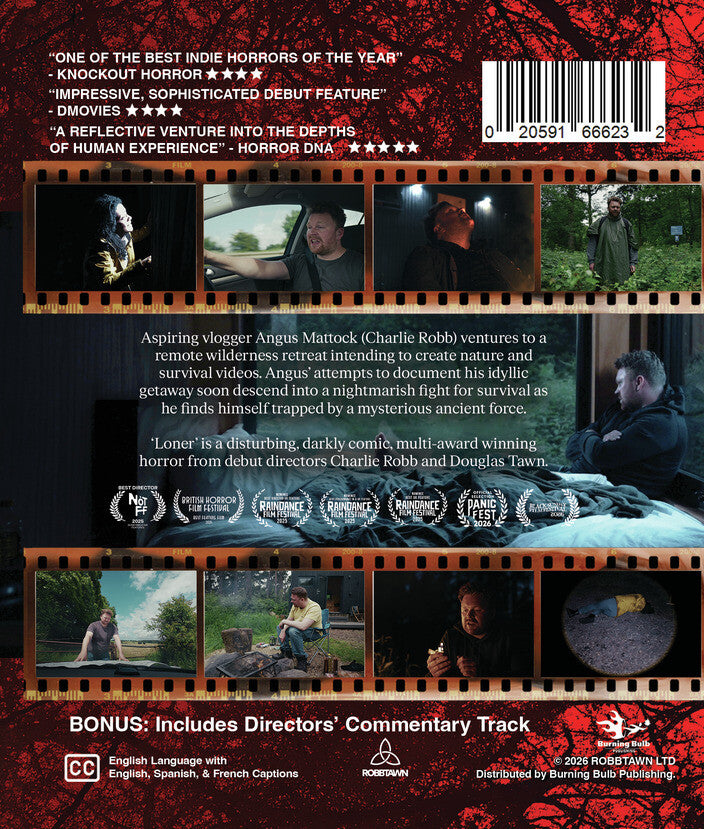 Loner [Blu-ray] - Back Panel - 