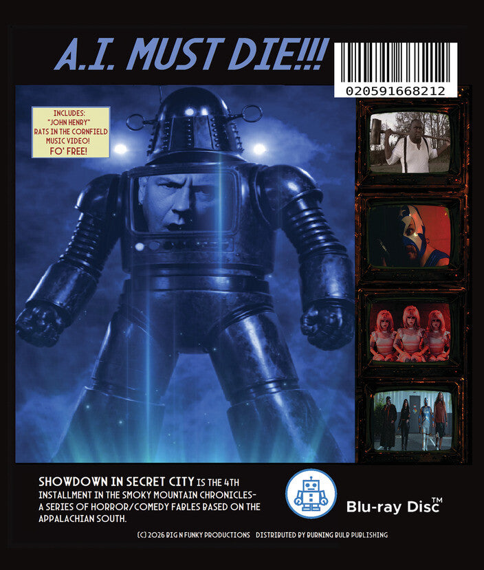 Showdown in Secret City [Blu-ray] - Back Panel - 