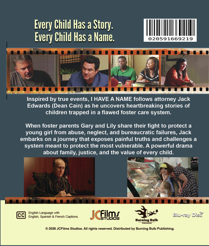 I Have a Name [Blu-ray] - Back Panel - 