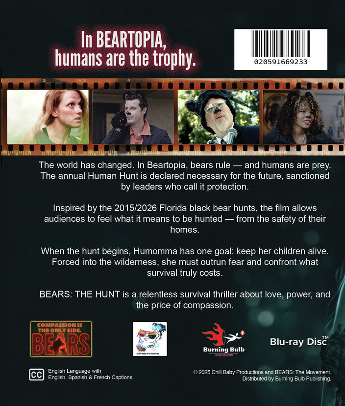 Bears: The Hunt [Blu-ray] - Back Panel - 