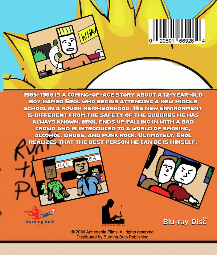 1985 - 1986 [Blu-ray] - Back Panel - 