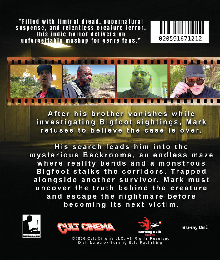 Backrooms Bigfoot [Blu-ray] - Back Panel - 