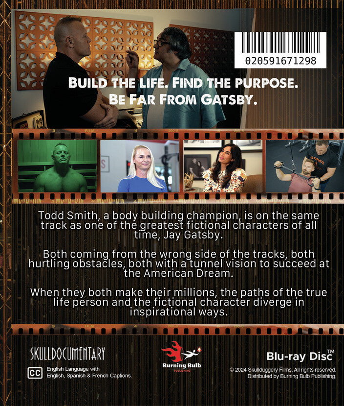 Far From Gatsby: The Todd Smith Vision [Blu-ray] - Back Panel - 