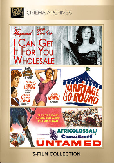 I Can Get It for You Wholesale 1951; Marriage-Go-Round 1961; Untamed 1955 - 