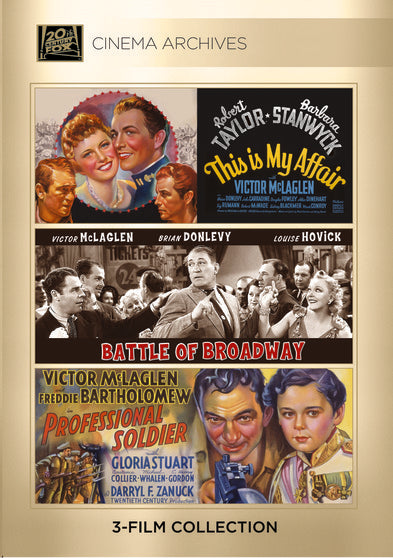 This Is My Affair 1937; Battle Of Broadway 1938; Professional Soldier 1935 - 