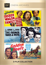 (Jane Withers Set) Chicken-Wagon Family 1939; Farmer Takes A Wife 1935; Golden Hoofs 1941 - 
