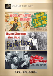 (Anthony Quinn Set) Irish Eyes Are Smiling 1944; The Perfect Snob 1941; Ladies Of Washington 1944 - 