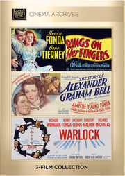 (Henry Fonda Set) Rings On Her Fingers 1942; The Story Of Alexander Graham Bell 1939; Warlock 195 - 