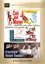 (Dan Dailey Set) Call Me Mister; Oh, Men! Oh, Women!; Chicken Every Sunday - 