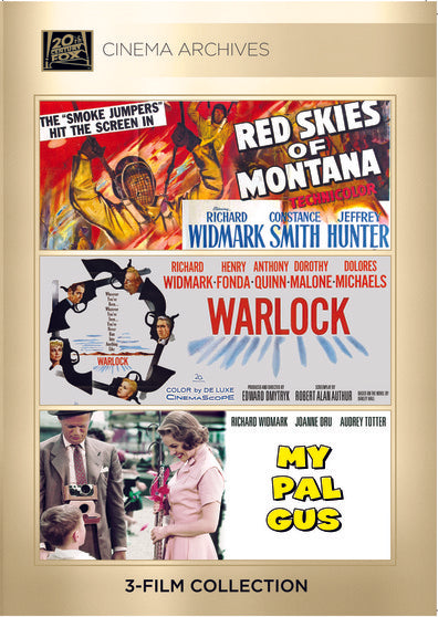 (Richard Widmark)Red Skies Of Montana; Warlock; My Pal Gus - 