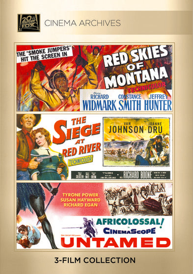 Red Skies Of Montana; Siege At Red River; Untamed - 