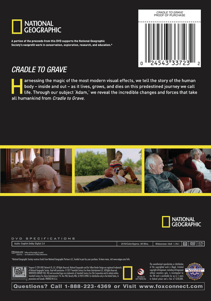 cradle to grave - Back Panel - DVD