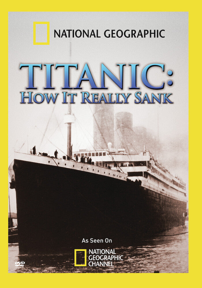national geographic: titanic how it really sank - DVD