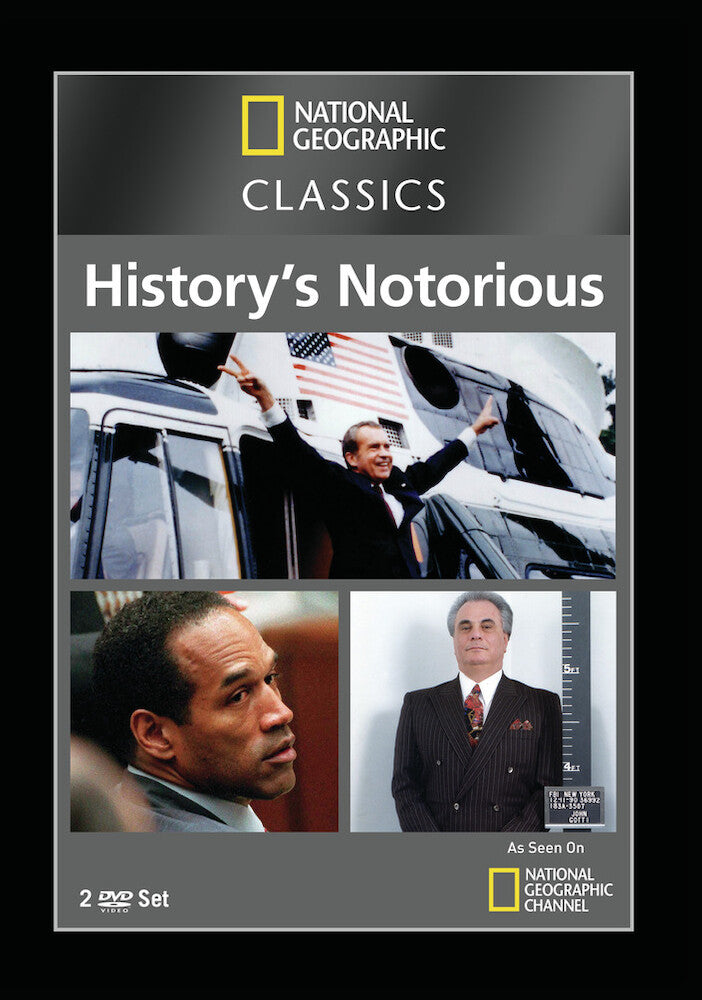 national geographic classics: history's most notorious - DVD